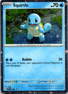 Squirtle (048) (Cosmos Holo) [Scarlet & Violet: Black Star Promos]