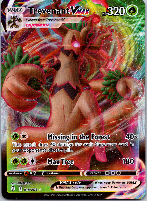 Trevenant VMAX (014/203) [Sword & Shield: Evolving Skies]