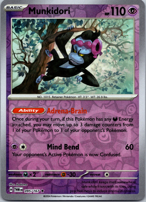 Munkidori [95/167] - (Twilight Masquerade) Reverse Holofoil