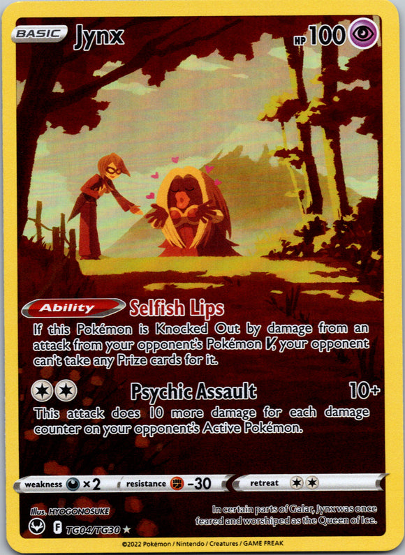 Jynx (TG04/TG30) [Sword & Shield: Silver Tempest]