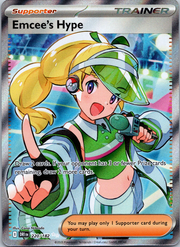 Emcee's Hype - 220/182 [220/182] [Destined Rivals] Holofoil
