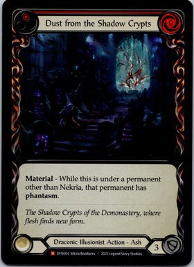 Dust from the Shadow Crypts [DYN004] (Dynasty)  Rainbow Foil
