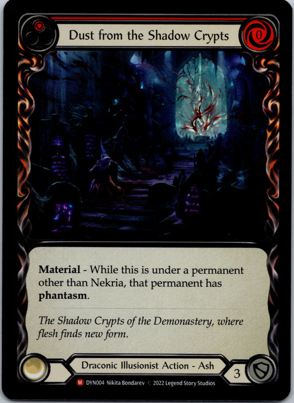Dust from the Shadow Crypts [DYN004] (Dynasty)  Rainbow Foil