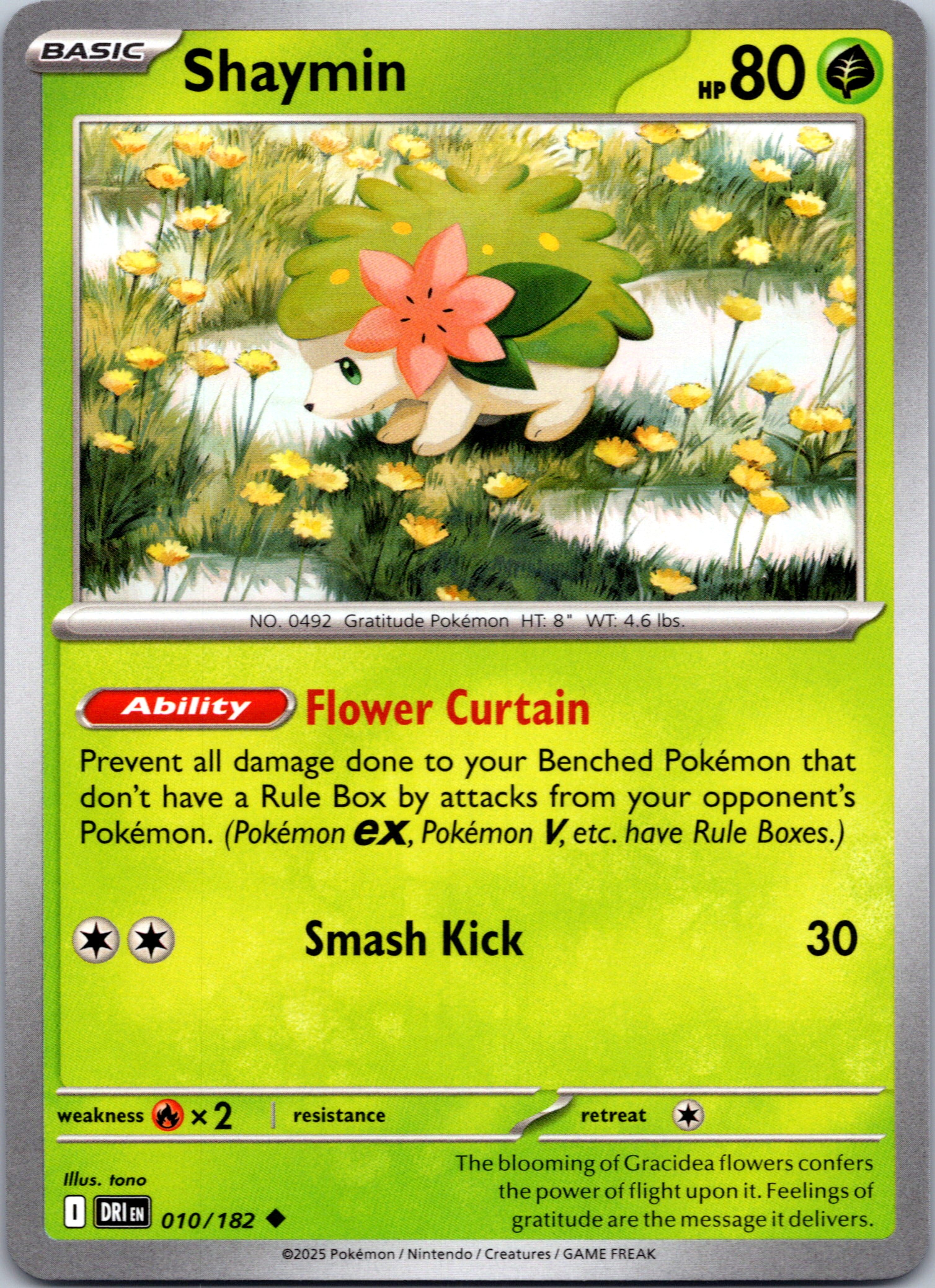 Shaymin - 010/182 [010/182] [Destined Rivals]