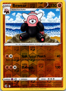 Bewear [151/264] [Fusion Strike] Reverse Holofoil