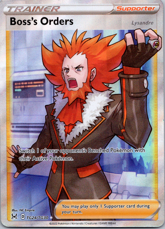 Boss's Orders (TG24/TG30) [Sword & Shield: Lost Origin]