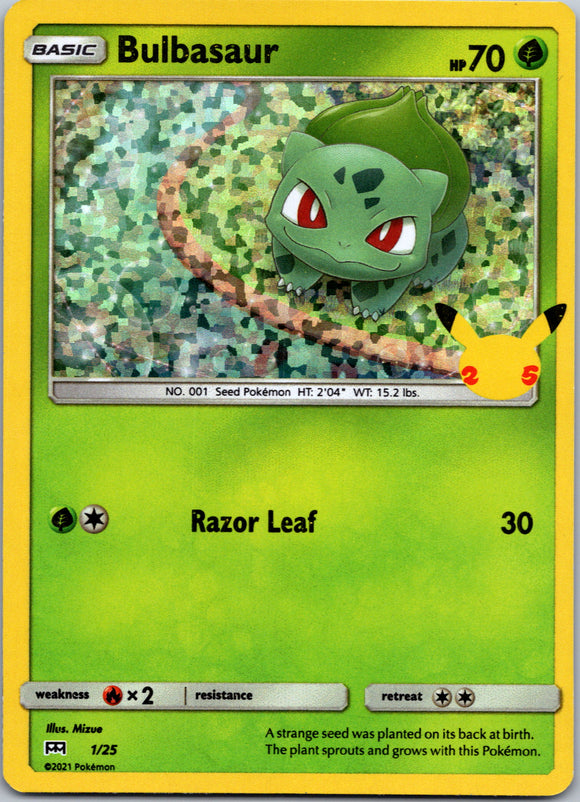 Bulbasaur [1/25] - McDonalds Collection 2021 Holofoil