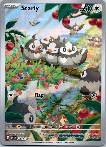 Starly - 221/198 [221] - (SV01 Scarlet & Violet Base Set) Holofoil