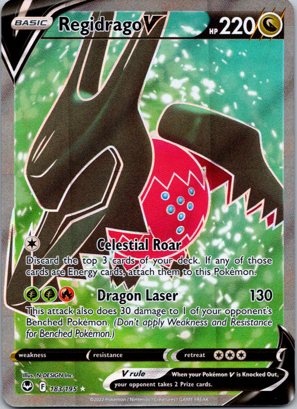 Regidrago V (183/195) [Sword & Shield: Silver Tempest]