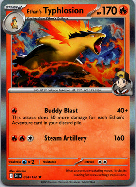 Ethan's Typhlosion [034/182] [Destined Rivals] Holofoil