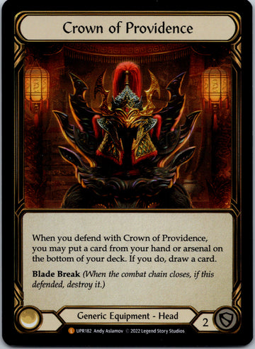 Crown of Providence [UPR182] (Uprising)  Rainbow Foil