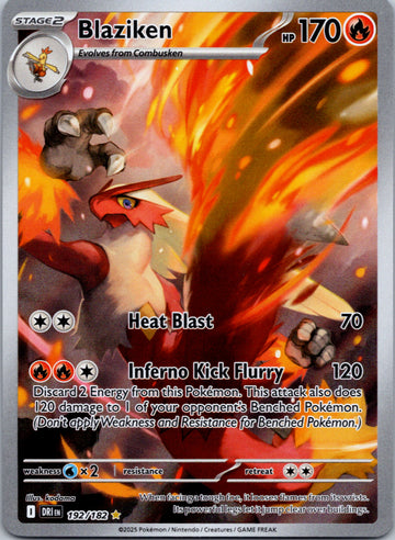 Blaziken - 192/182 [192/182] [Destined Rivals] Holofoil