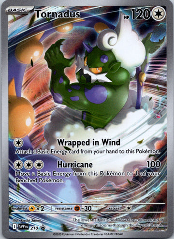 Tornadus [210] [Scarlet & Violet Promo Cards] Holofoil