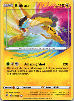 Raikou [050/185] [SWSH04: Vivid Voltage]