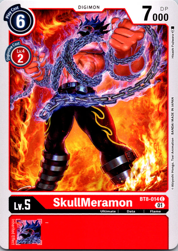 SkullMeramon [BT8-014] [New Awakening] Normal