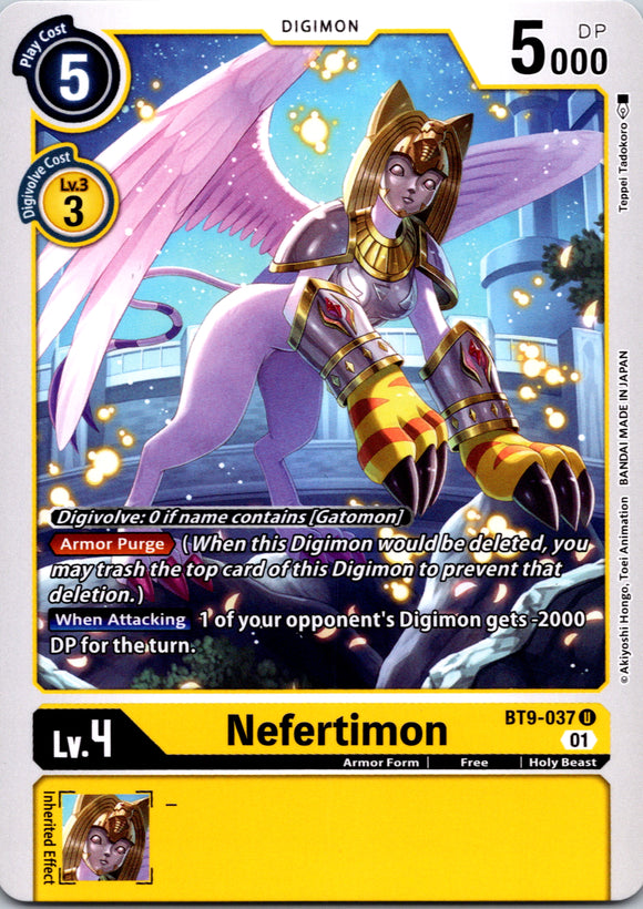 Nefertimon [BT9-037] [X Record] Normal