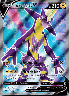 Toxtricity V (182/192) [Sword & Shield: Rebel Clash]