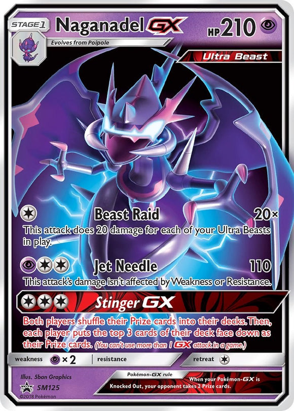Naganadel GX - SM125 [SM125] [SM Promos] Holofoil