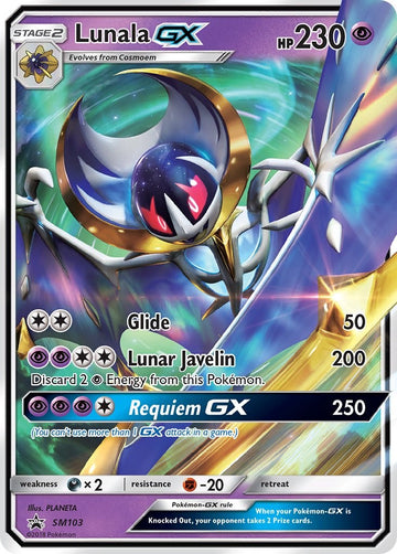 Lunala GX - SM103 [SM103] [SM Promos] Holofoil