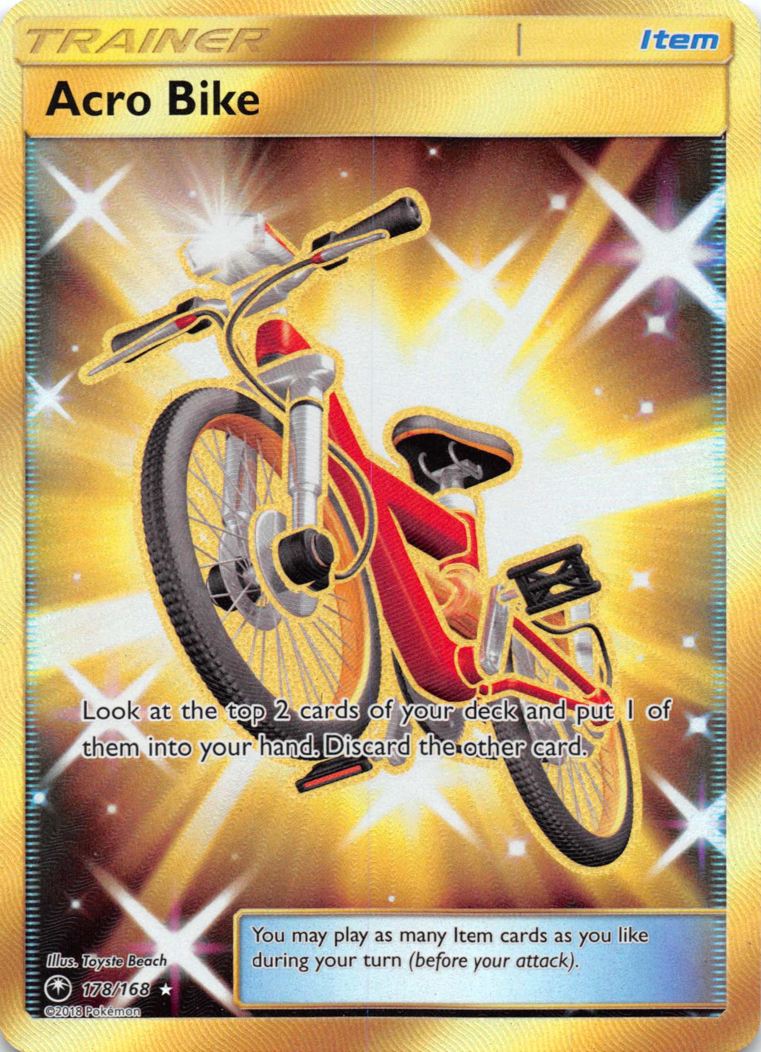 Acro Bike (178/168) [Sun & Moon: Celestial Storm]