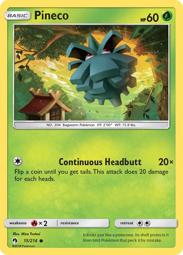Pineco (015/214) [Sun & Moon: Lost Thunder]