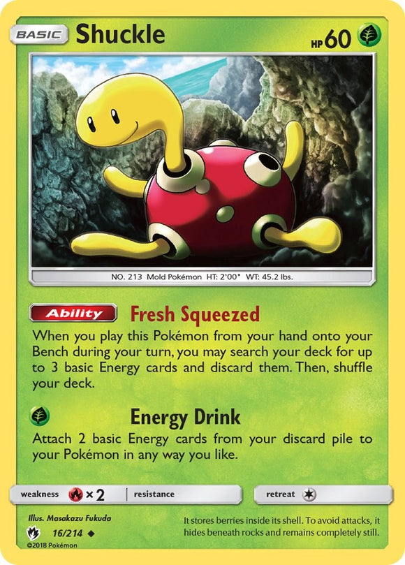 Shuckle [16/214] [SM - Lost Thunder] Reverse Holofoil