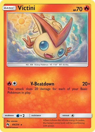 Victini (049/214) [Sun & Moon: Lost Thunder]
