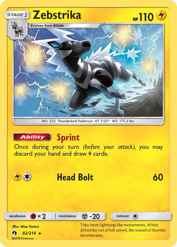 Zebstrika (082/214) [Sun & Moon: Lost Thunder]
