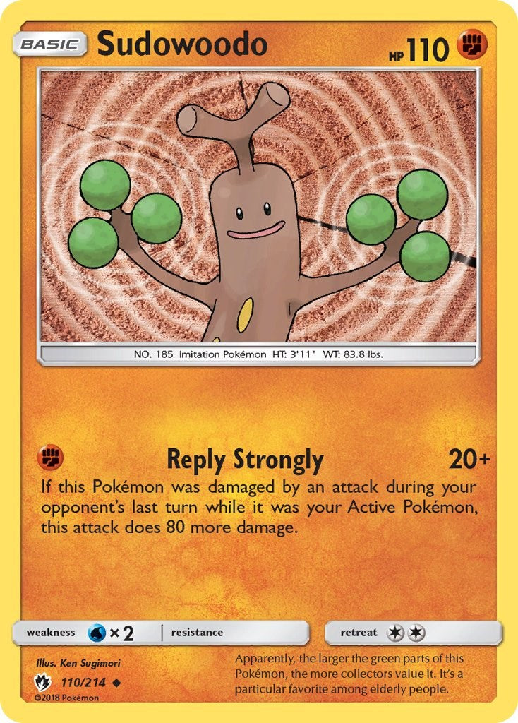 Sudowoodo [110/214] [SM - Lost Thunder] Reverse Holofoil