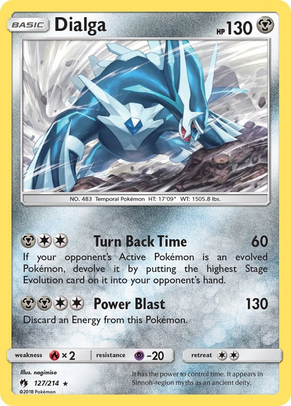 Dialga [127/214] [Lost Thunder] Reverse Holofoil