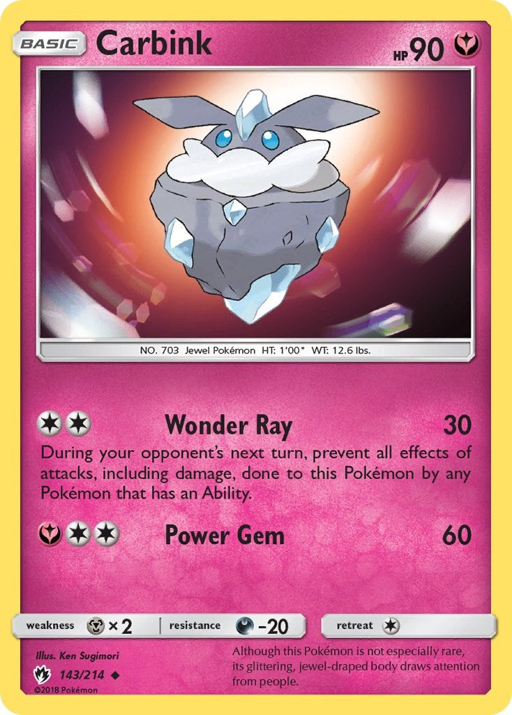 Carbink (143) [143/214] [SM - Lost Thunder] Reverse Holofoil