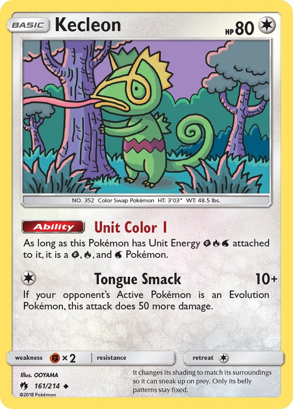 Kecleon (161) [161/214] [SM - Lost Thunder] Reverse Holofoil