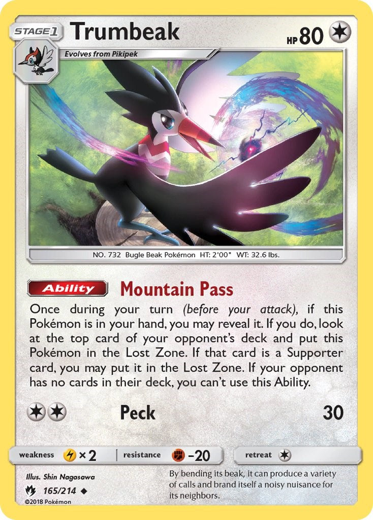 Trumbeak [165/214] [SM - Lost Thunder] Reverse Holofoil