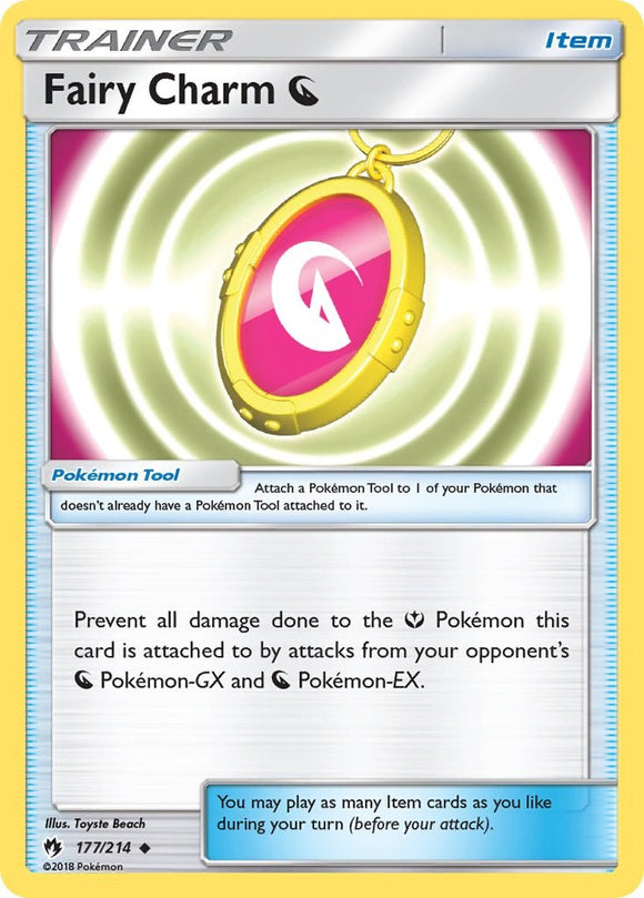Fairy Charm O [177/214] [SM - Lost Thunder] Reverse Holofoil