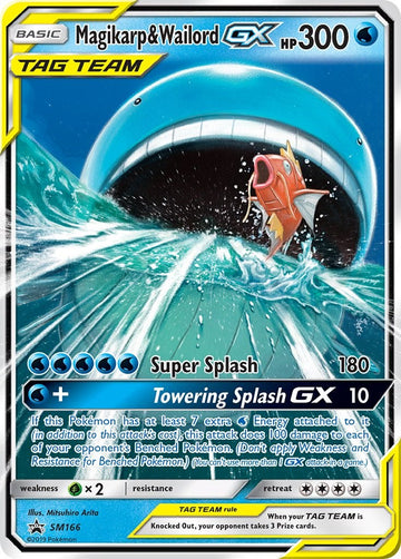 Magikarp & Wailord GX [SM166] [SM Promos] Holofoil