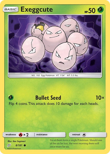 Exeggcute [8/181] [SM - Team Up] Reverse Holofoil