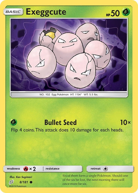 Exeggcute [8/181] [SM - Team Up] Reverse Holofoil