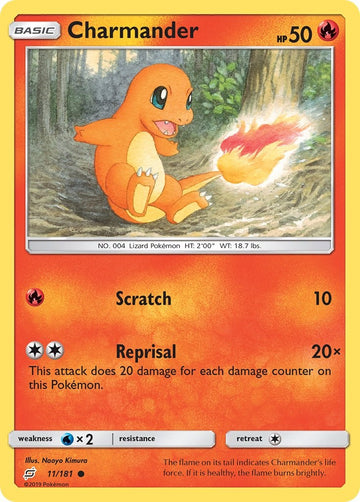 Charmander (011/181) [Sun & Moon: Team Up]