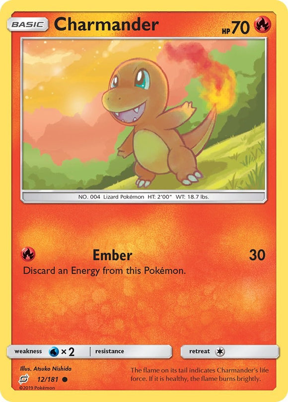 Charmander (12) [12/181] [SM - Team Up] Reverse Holofoil