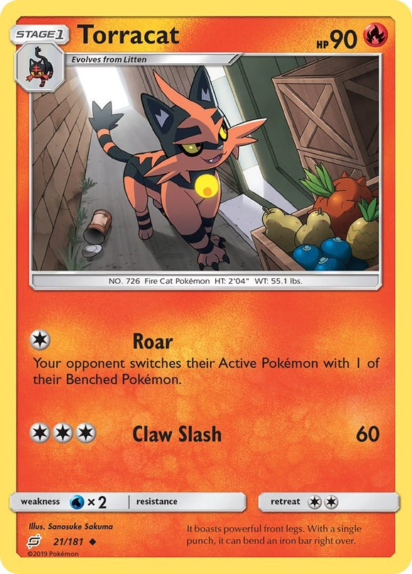 Torracat (021/181) [Sun & Moon: Team Up]