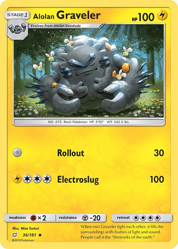 Alolan Graveler [36/181] [SM - Team Up] Reverse Holofoil