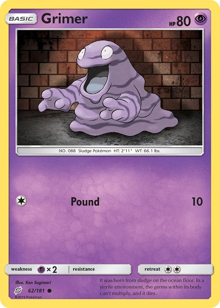Grimer [62/181] [SM - Team Up] Reverse Holofoil