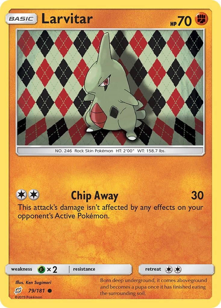 Larvitar [79/181] [SM - Team Up] Reverse Holofoil
