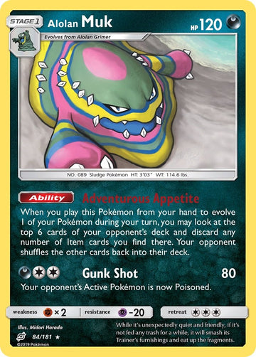 Alolan Muk (084/181) [Sun & Moon: Team Up]
