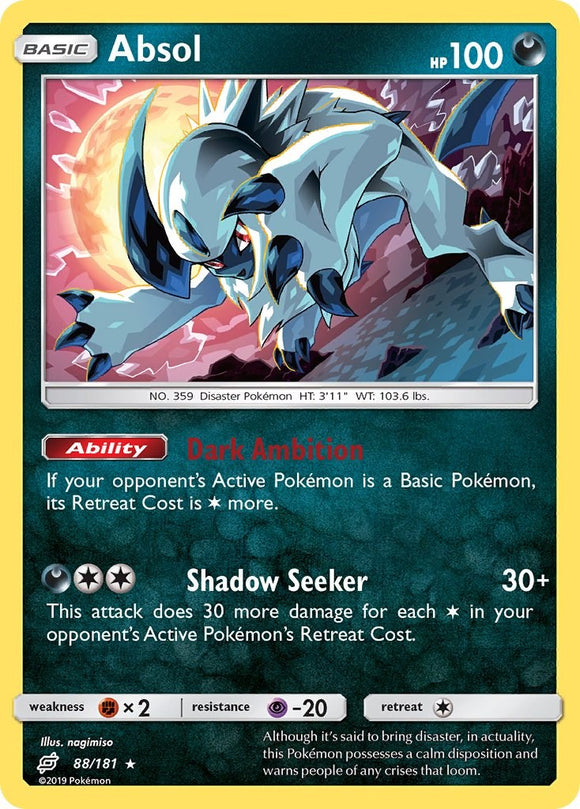 Absol [88/181] [SM - Team Up] Reverse Holofoil