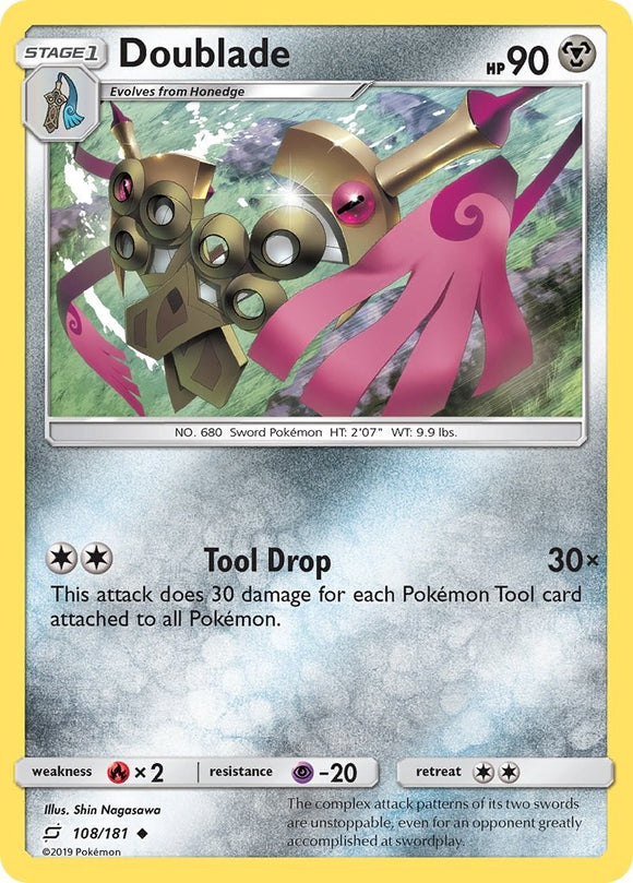 Doublade (108/181) [Sun & Moon: Team Up]