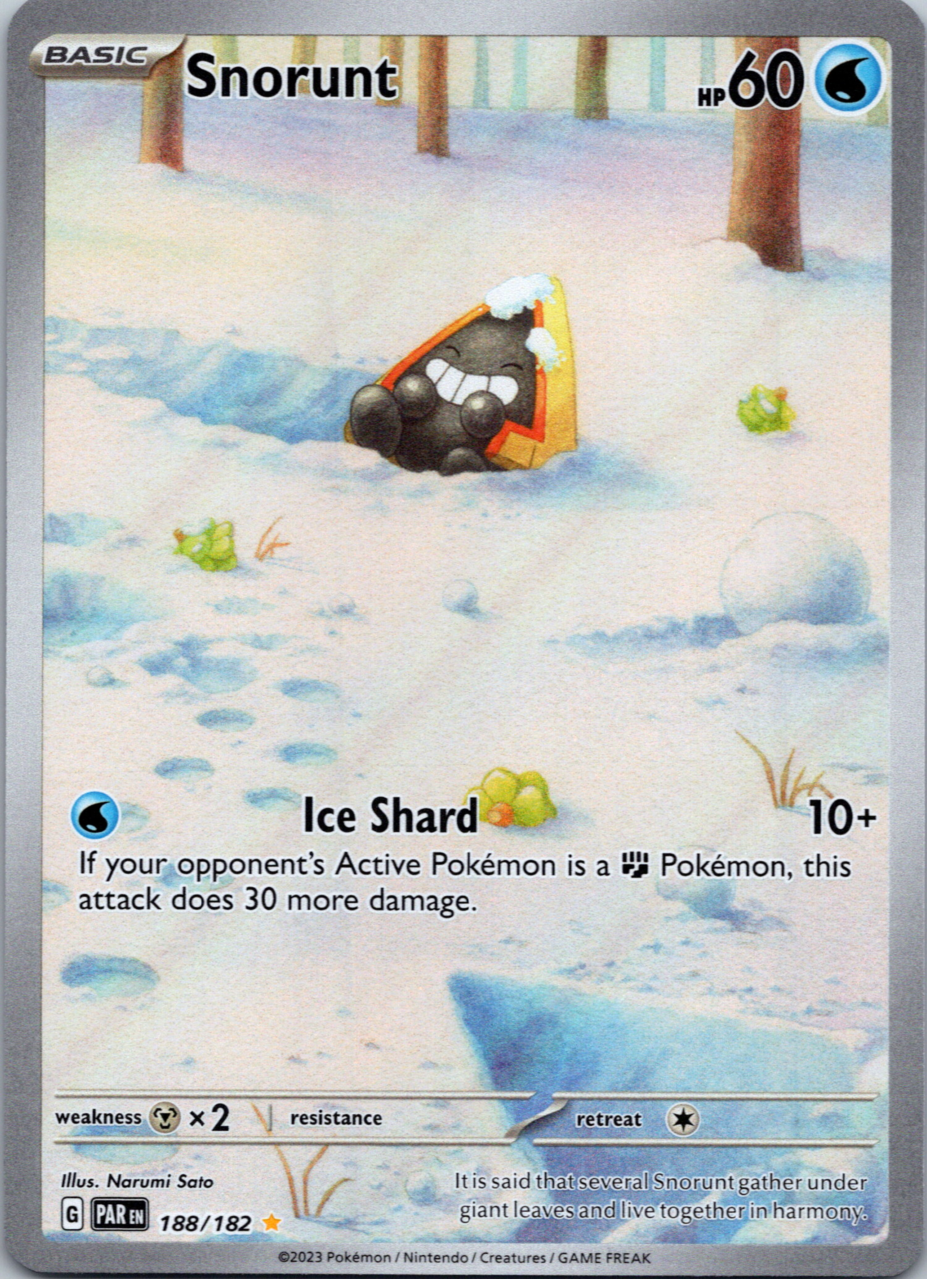 Snorunt (188/182) - [Scarlet & Violet: Paradox Rift] Holofoil