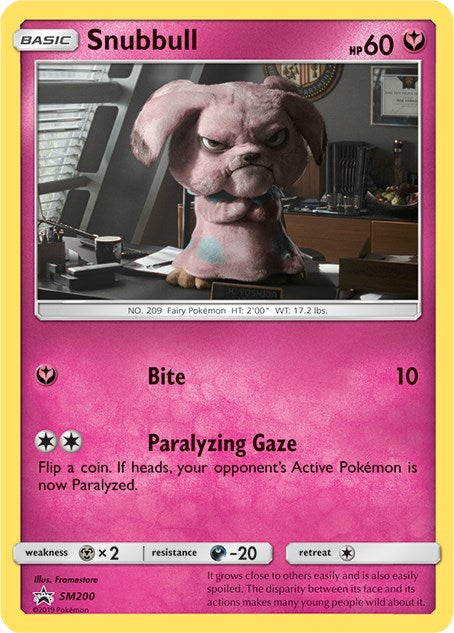 Snubbull - SM200 (In-Store Event Promo) [SM200] [SM Promos] Holofoil