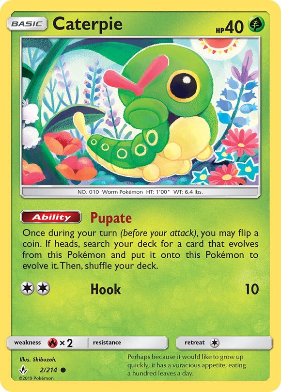 Caterpie (002/214) [Sun & Moon: Unbroken Bonds]