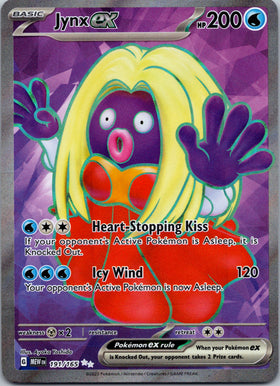 Jynx ex (191/165) [Scarlet & Violet:  151] Holofoil